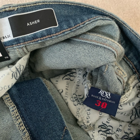 Rock&Republic Asher mens’s jeans shorts jorts size 30 - Picture 5 of 6